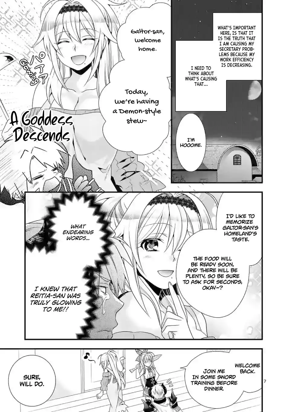 Maou Desu. Onna Yuusha no Hahaoya to Saikon Shita no de, Onna Yuusha ga Giri no Musume ni Narimashita. Chapter 30 8